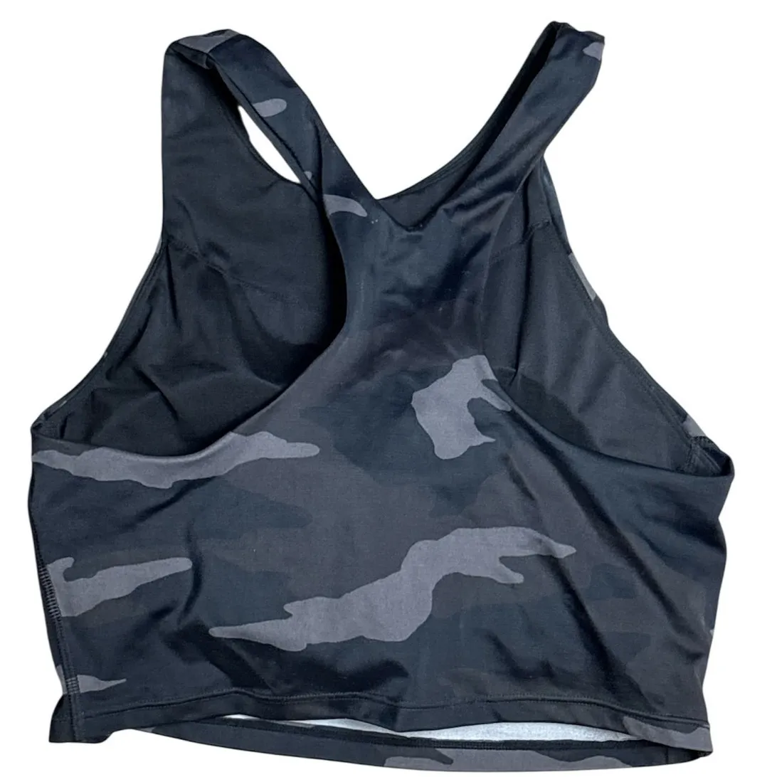 Athleta Freestyle Longline Camo Sports Bra Black Size‎ Small - Image 5