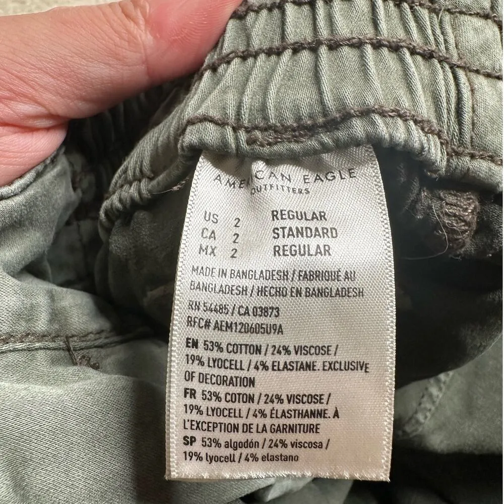 American Eagle: Green Jogger Pants - Image 9