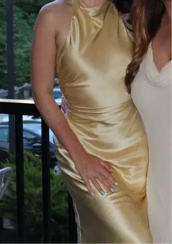 Reformation Casette Yellow Dress - Image 4