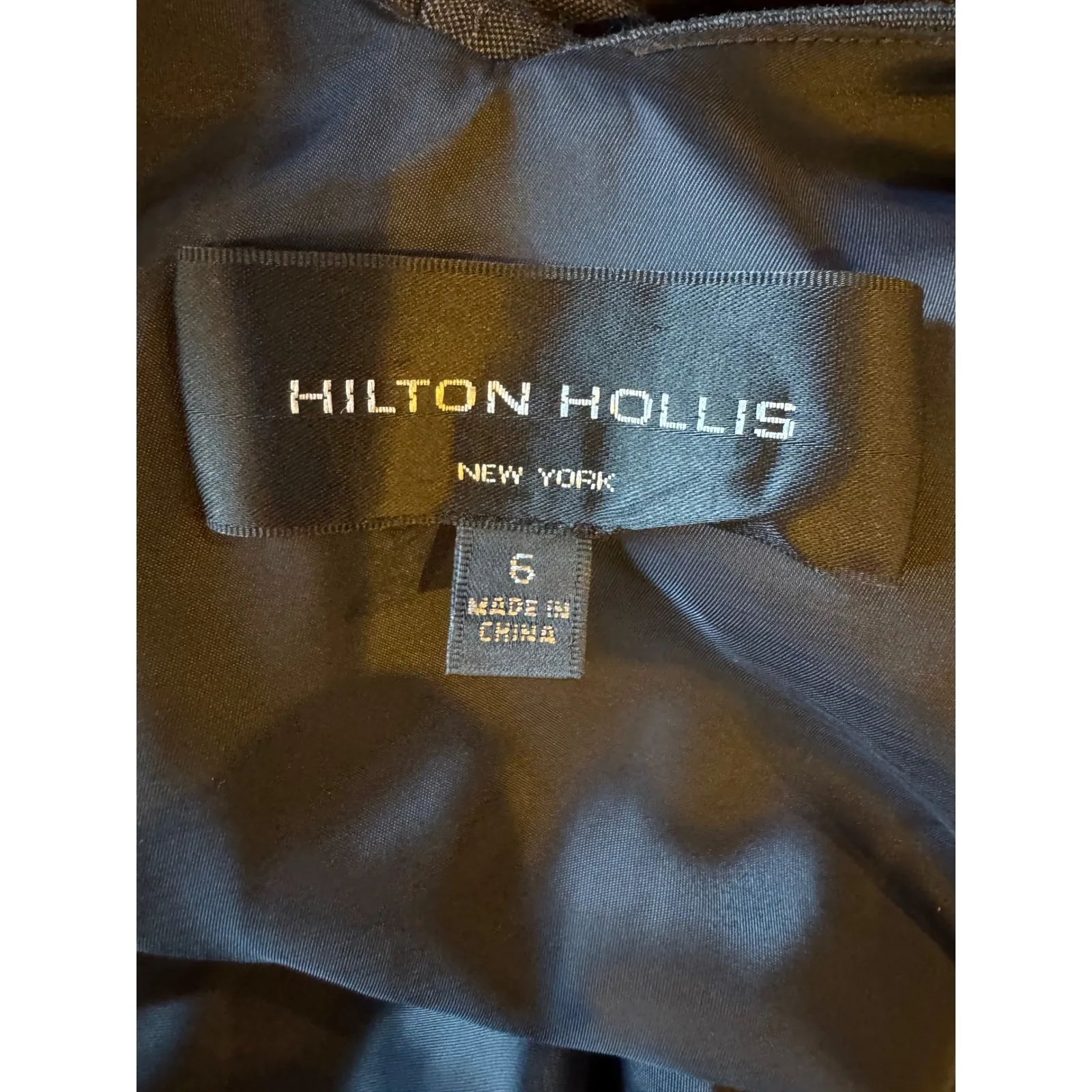 Hilton Hollis‎ Dress Women 6 Gray Sleeveless V Neck Sheath Party Cocktail Career - Image 10