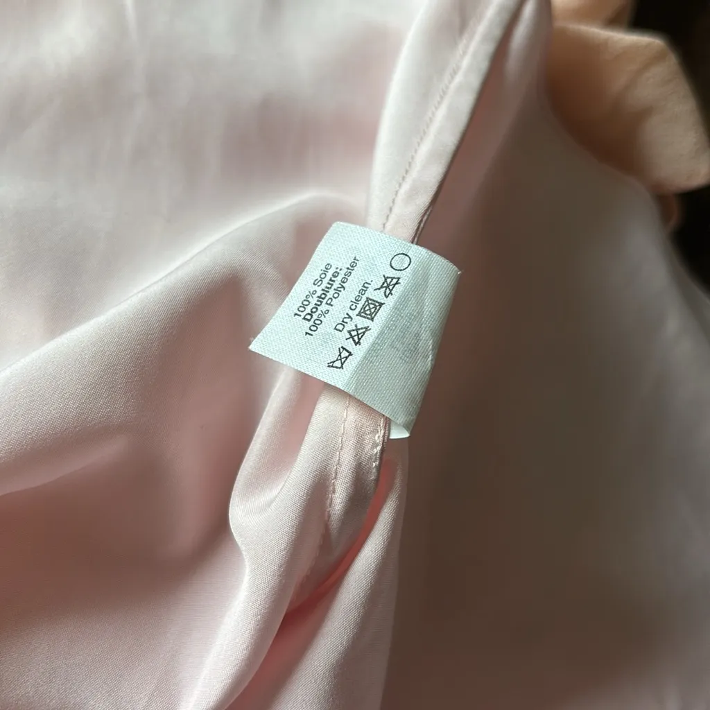 J. Crew  Clara Dress Silk Chiffon Dress Sz 8 Petite Romantic Balletcore Silk - Image 10