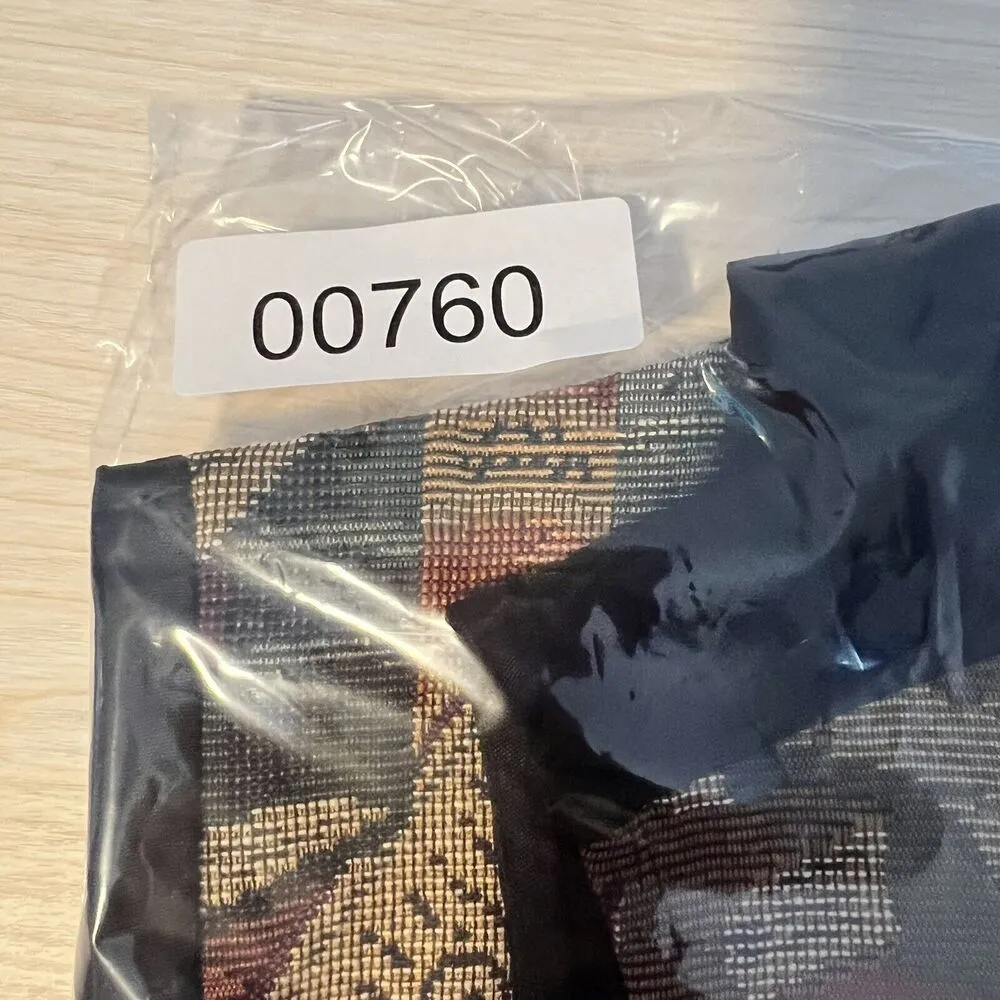 FRITZI S Vest Tapestry VTG Y2K Books Library Teacher Librarian Professor Preppy Multiple - Image 11