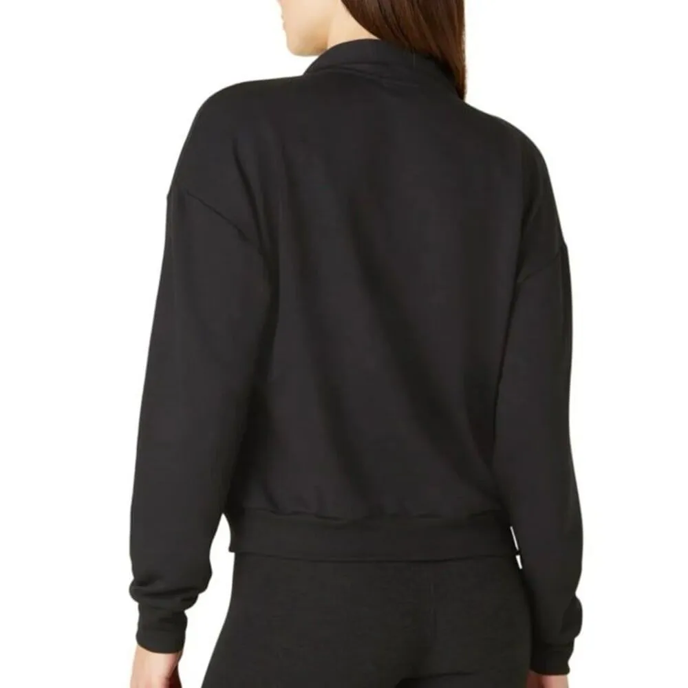 NEW Beyond Yoga East Coast black Button Pullover - Image 2