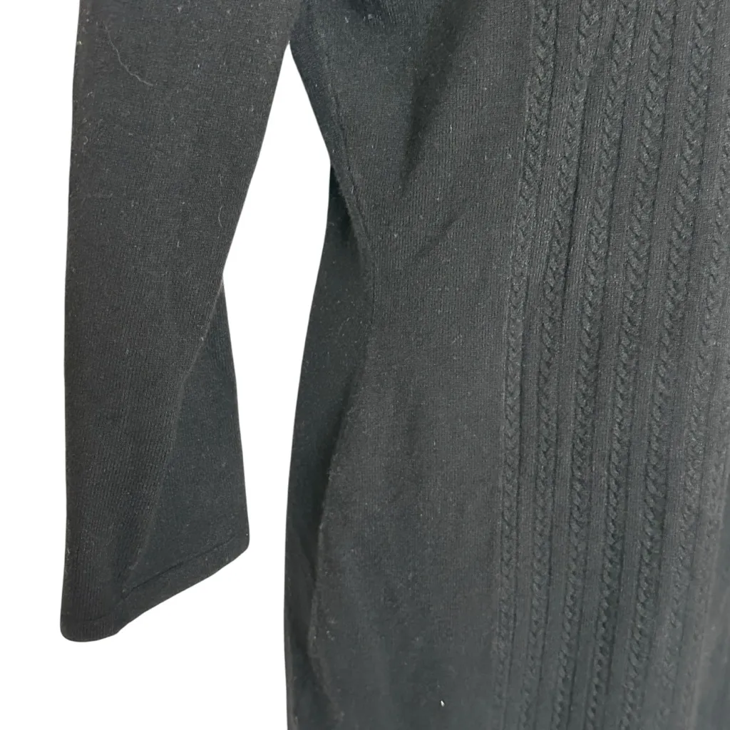 Rag & Bone Long Sleeve Knee Length Textured Knit sweater Dress M - Image 14