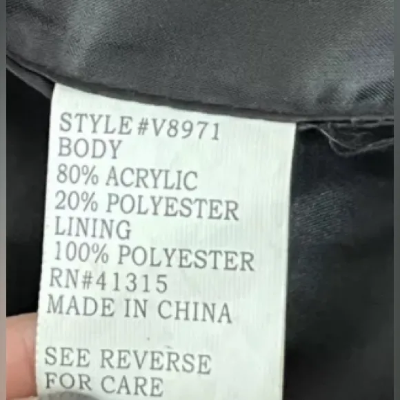 Roommate Fashion Forward Faux Fur Vest size L - Image 5