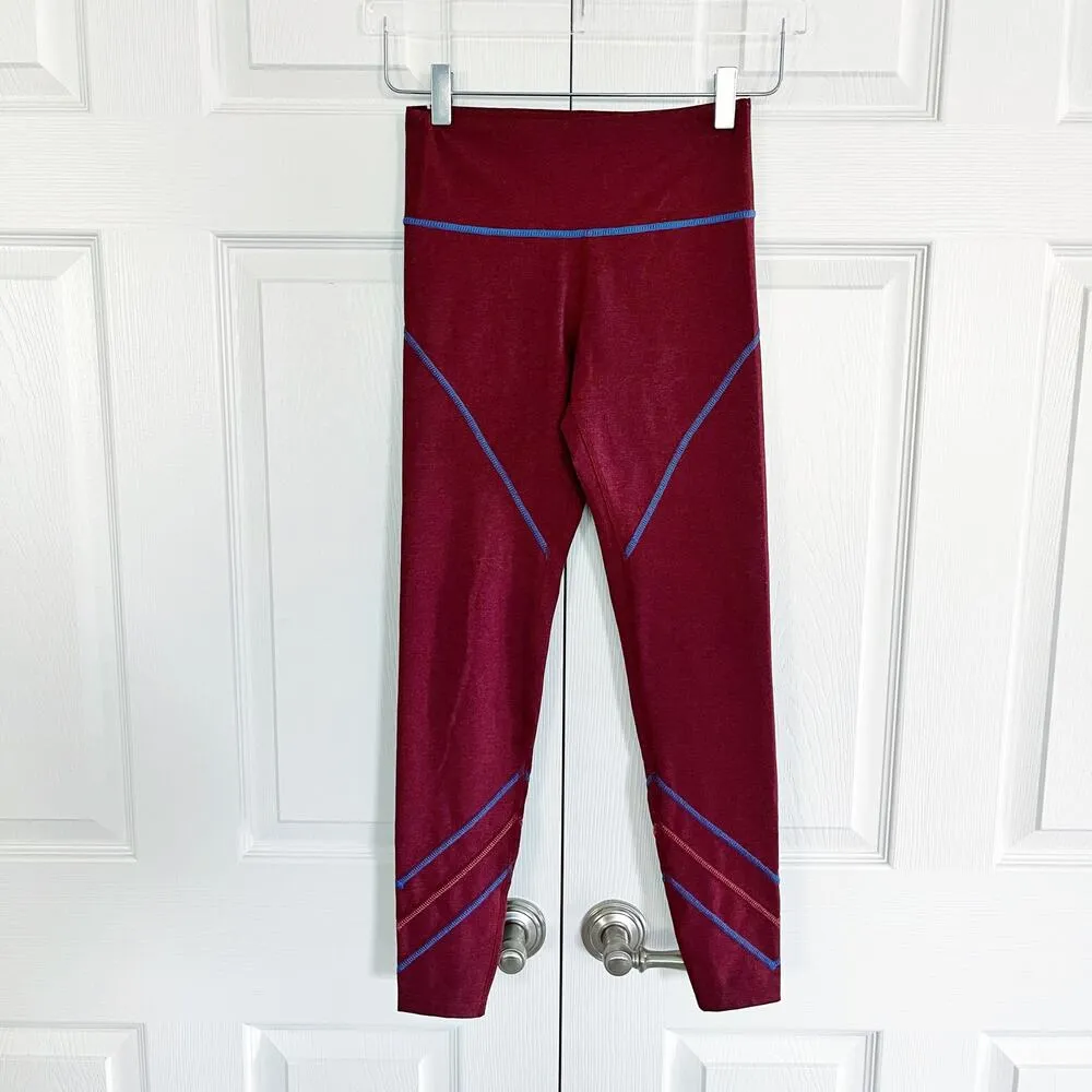 Weekend Sport by Marine Layer Mia Sport Legging in Rosewood - Image 3