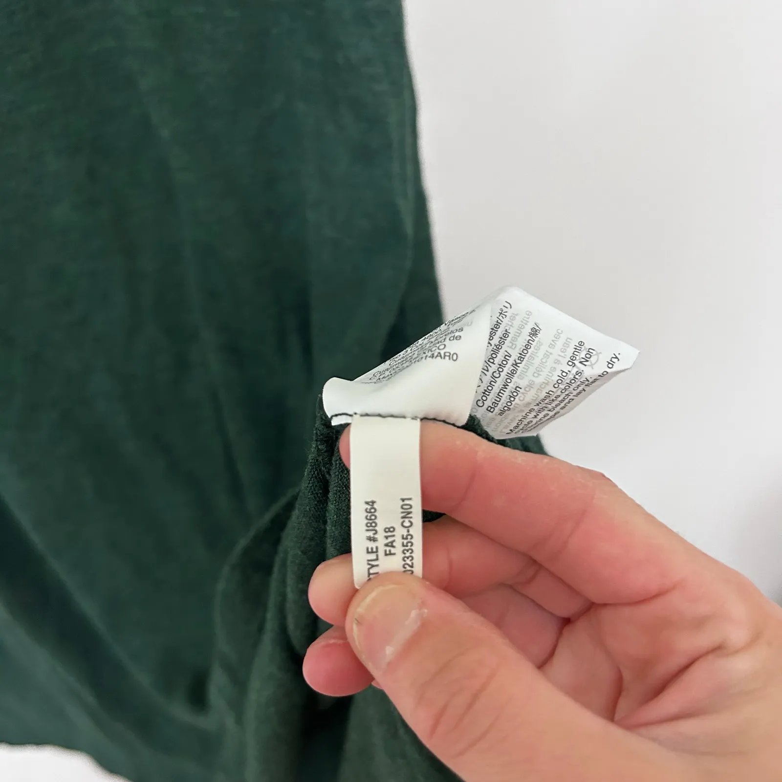 Madewell Green Boxy T Shirt Dress Sz M - Image 4