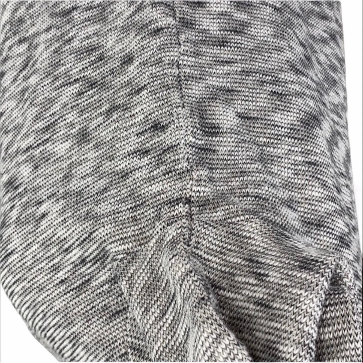 J. Jill Pure Jill Space Dye 3/4 Kimono Sleeve Boxy Knit Sweater - Image 5