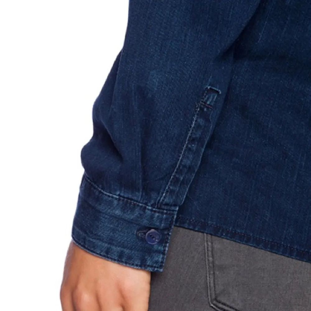 7 For All Mankind Raglan Patch Pocket LS Shirt M - Image 4