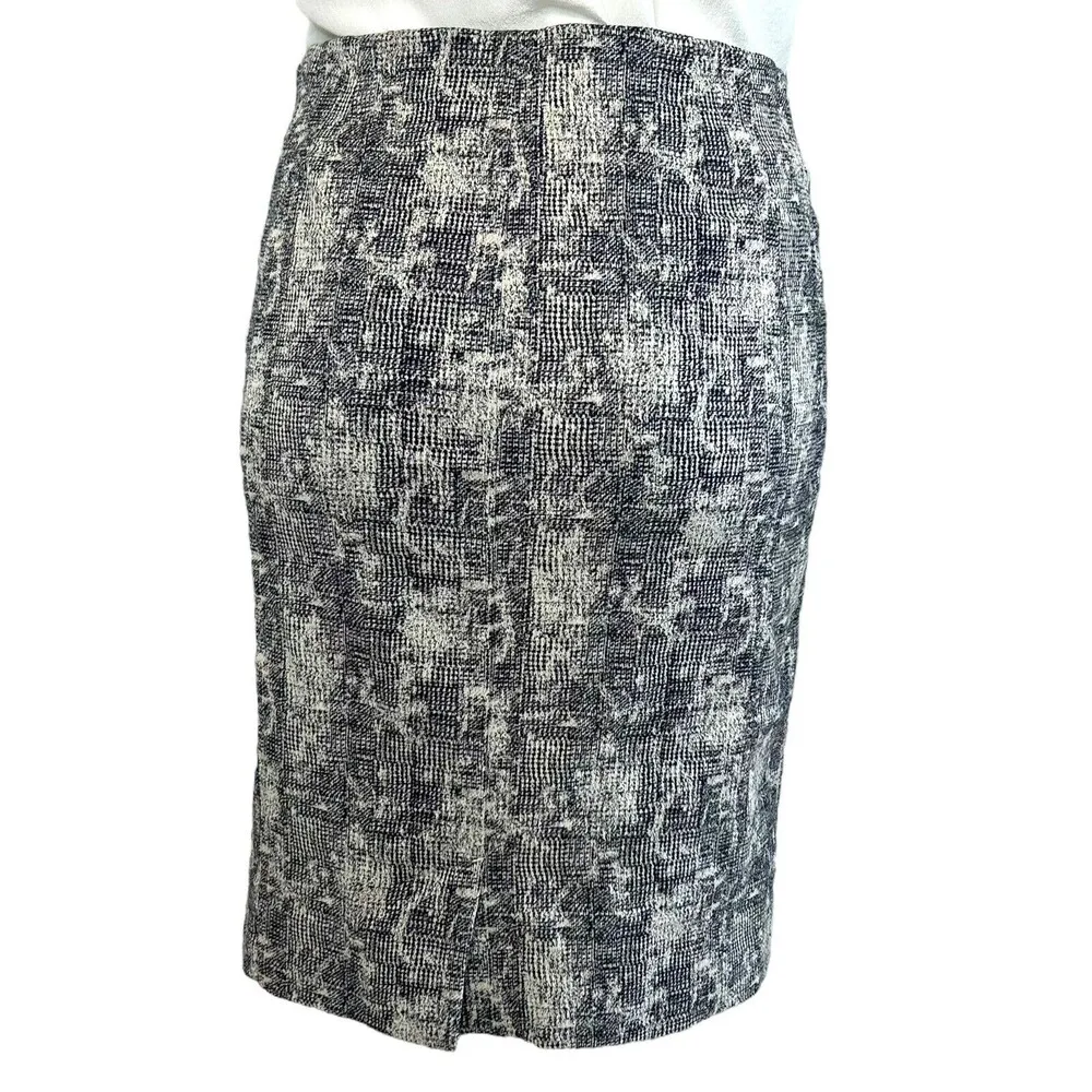 MM LAFLEUR Noho Skirt Crackle Jacquard Zipper Side Lined Womens Size 2 - Image 6
