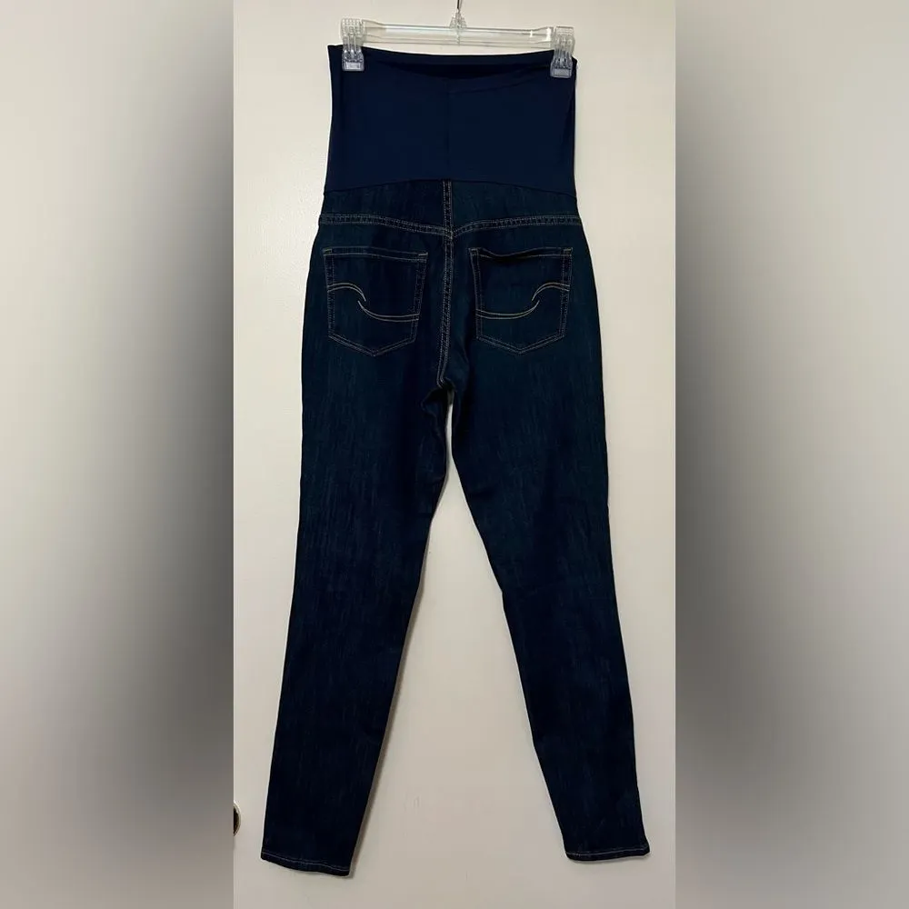 Signature by Levi Strauss Maternity Skinny Jeans Size Small‎ | Over Belly - Image 4