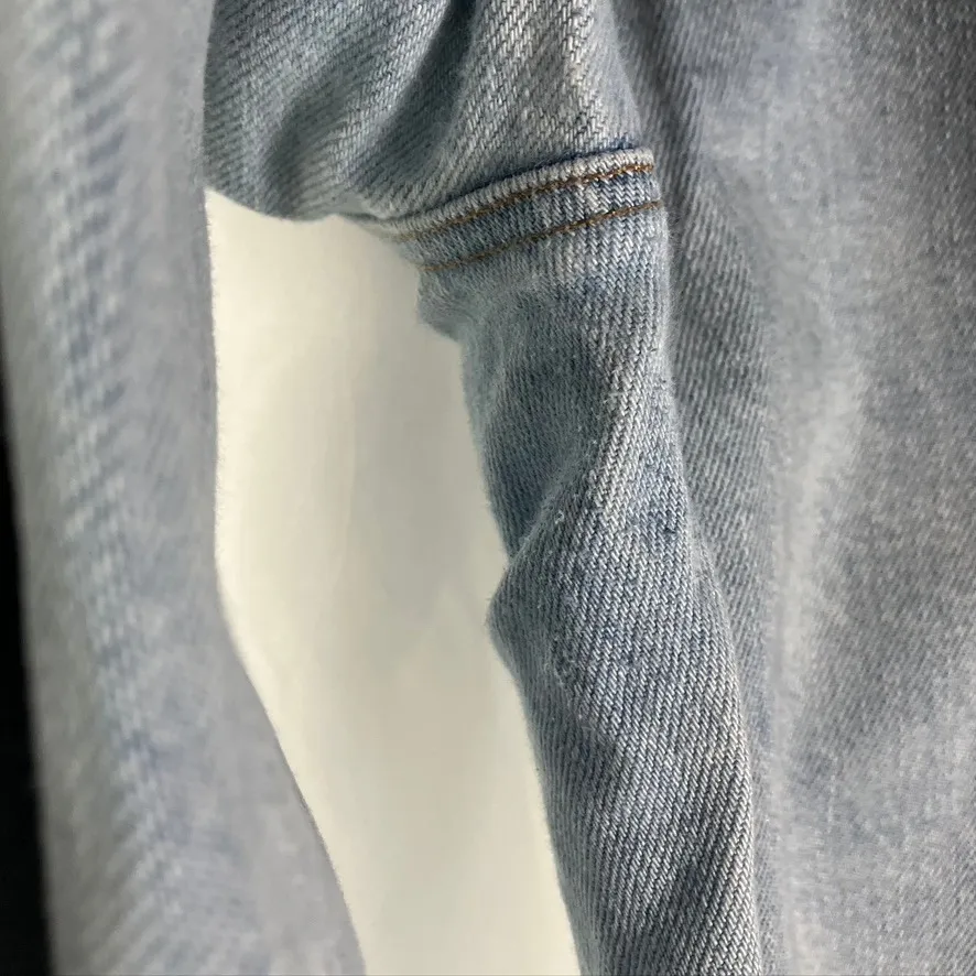 J Brand Women's Light Wash Distressed Frayed Hem Jeans Size‎ 26 Denim - Image 8