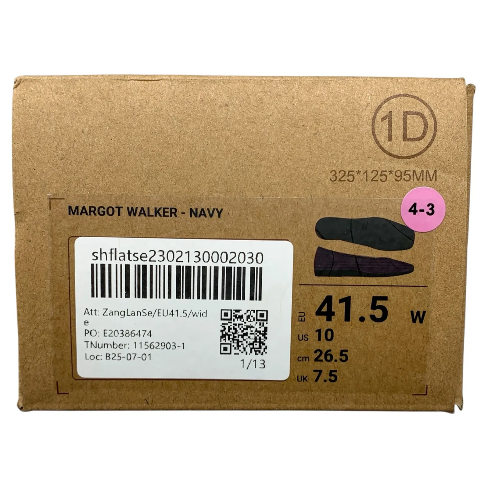 Vivaia Margot 2.0 Dark Navy Blue Ribbed Knit Square - Image 10