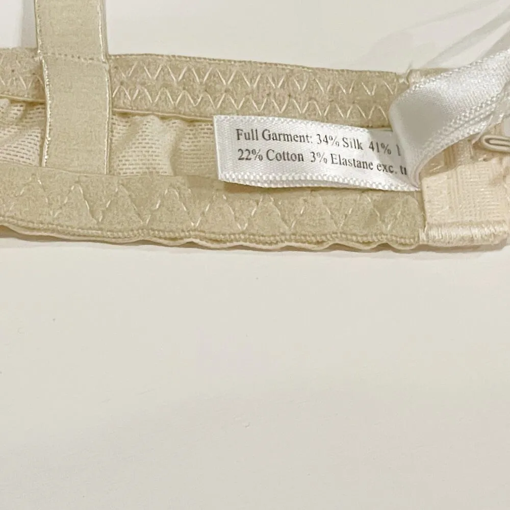 Mimi Holliday 36C Bisou Brulee Silk Satin Super Plunge Bra Damaris Lingerie Gold Size undefined - Image 11