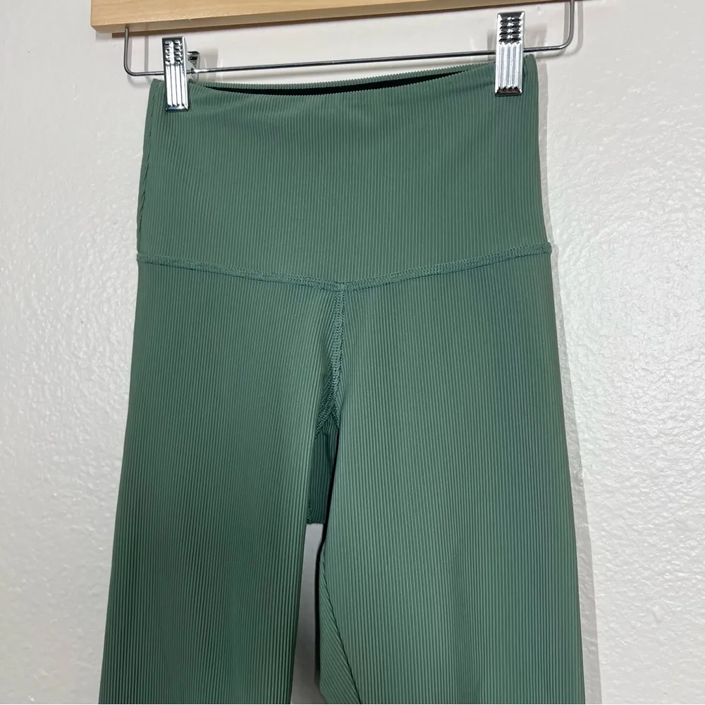 Revolve Strut This Green Kendall Ribbed High Rise Full Length Leggings - Image 10