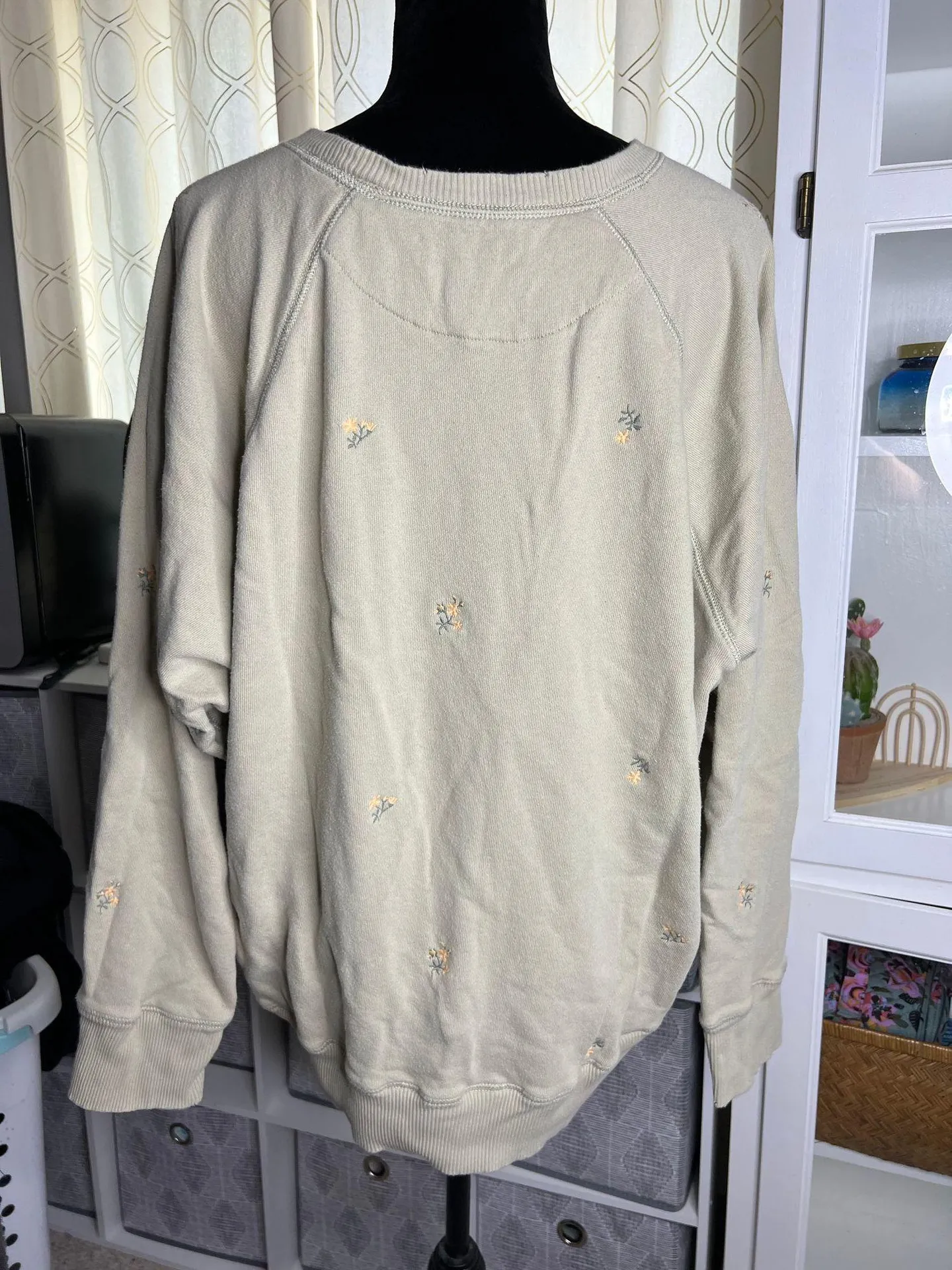 Aerie  Oversized Pullover Crewneck Sweatshirt - Image 3