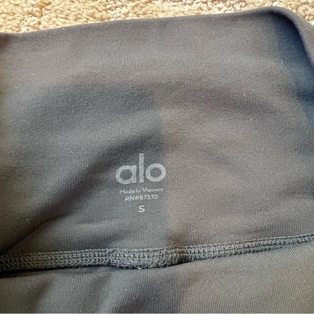Alo 7/8 High-Waist Airlift Leggings Anthracite - Image 2