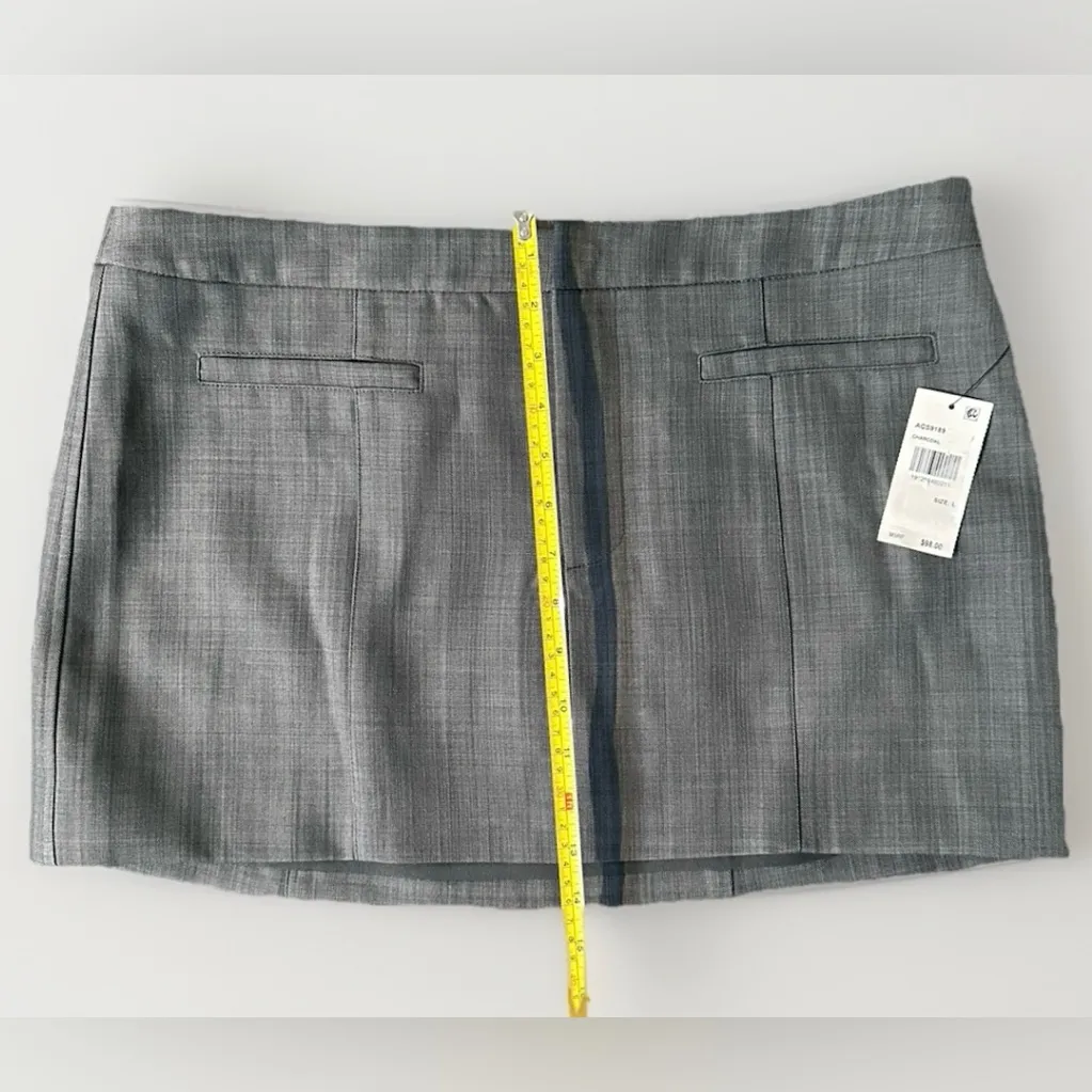 ASTR the Label | Revolve Doria Skirt‎ in Charcoal Mini romance Chic L $98 NWT - Image 9