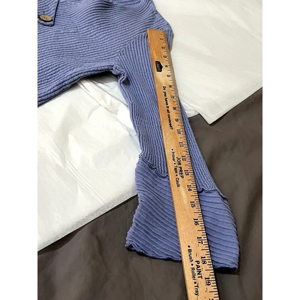 Fenini women's size medium sweater purple lagenlook, boho - Image 5