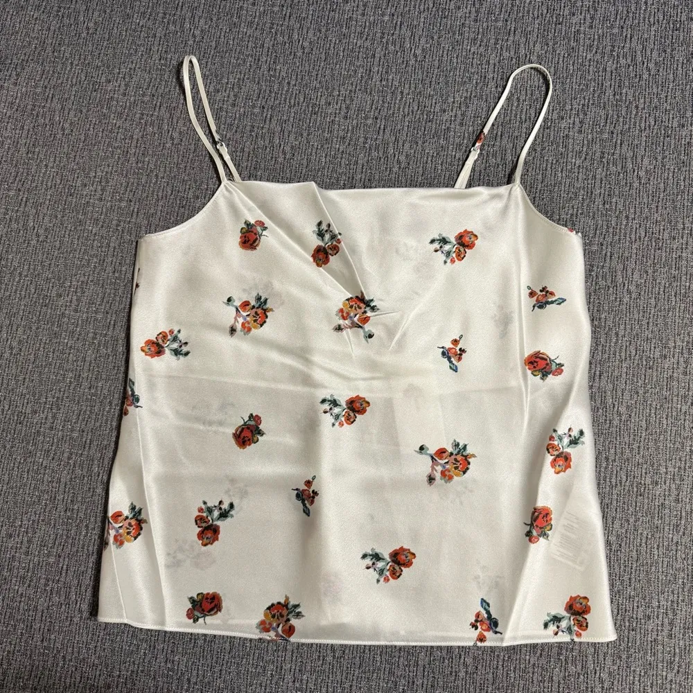 Vince Women’s Floral Silk Camisole - Image 6