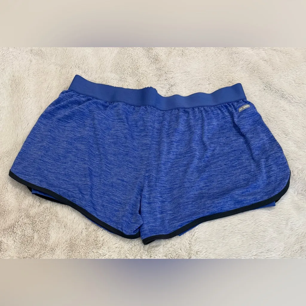 Danskin athletic shorts blue size large - Image 2