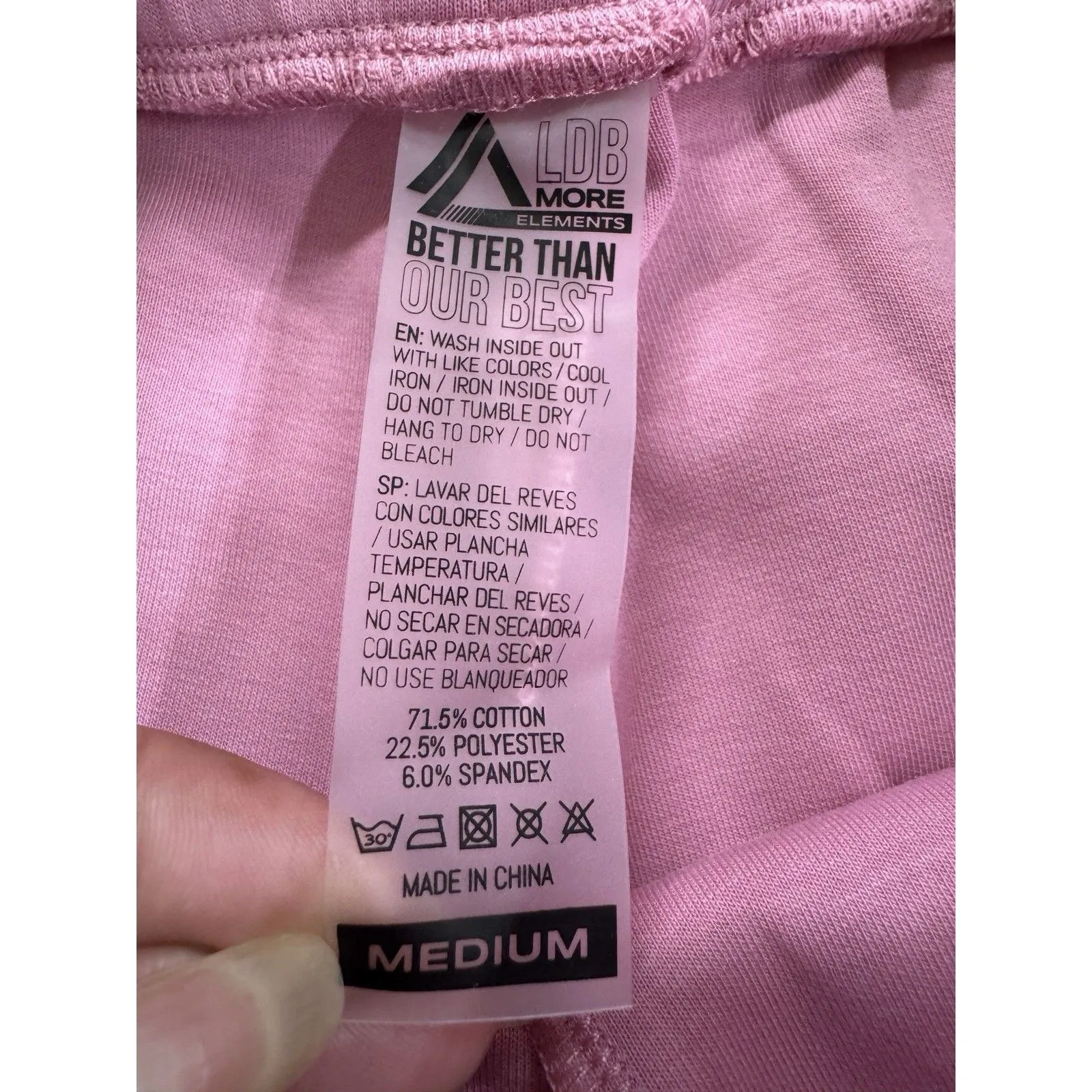 Alphalete Woman’s  ELMTS Relaxed Short - Confetti  Size Medium - Image 11