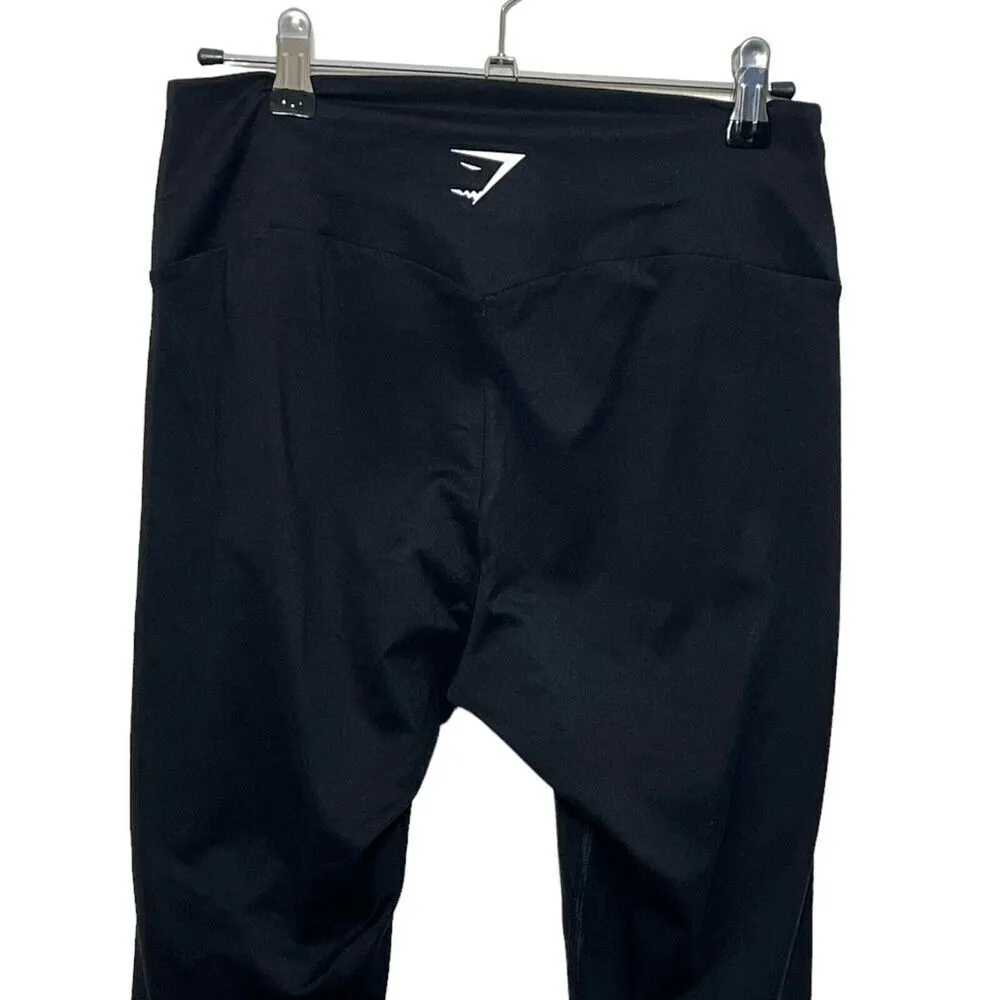 Gymshark Training Leggings Women’s Size Small Black Stretchy Pull On Workout - Image 6