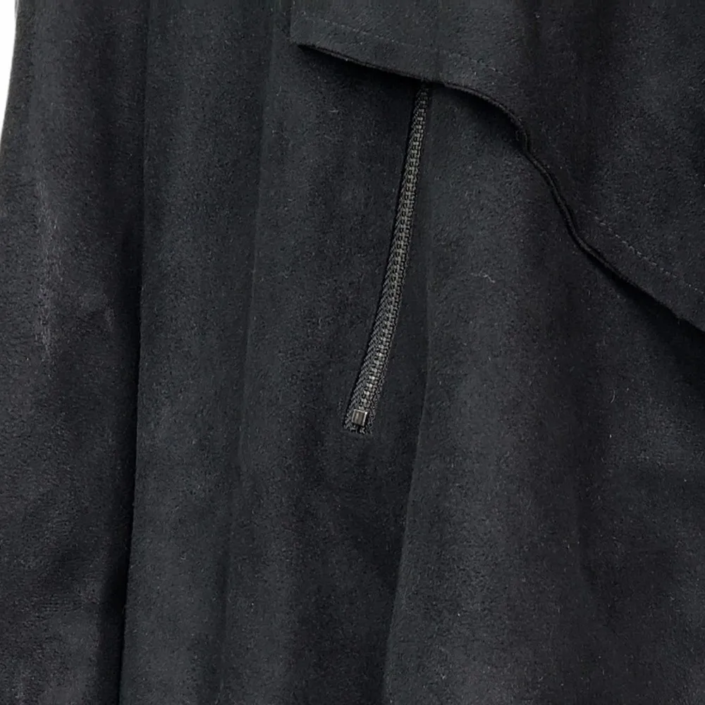 Rustic Cuff Rustic Royals Womens Large Black Waterfall Blazer Jacket - Image 8