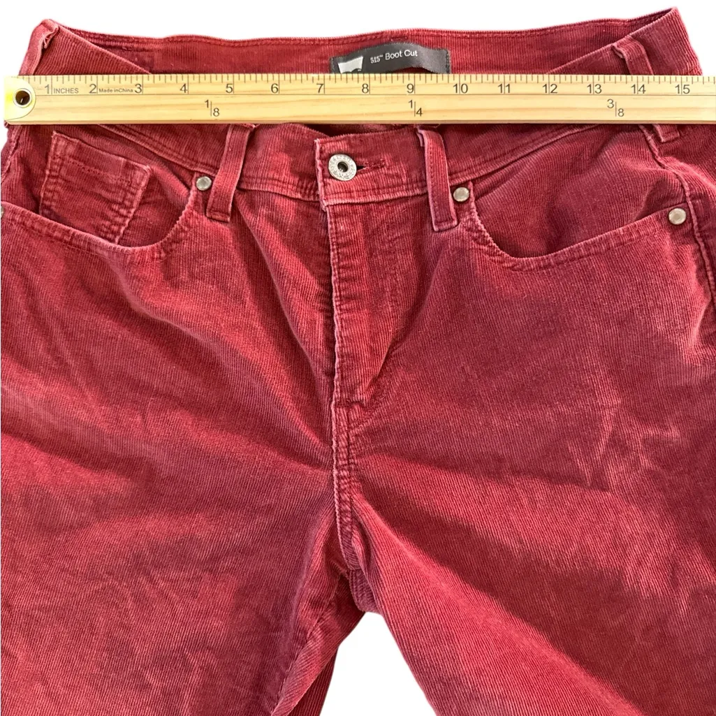 Women's Levi Bootcut‎ Corduroys - Image 5