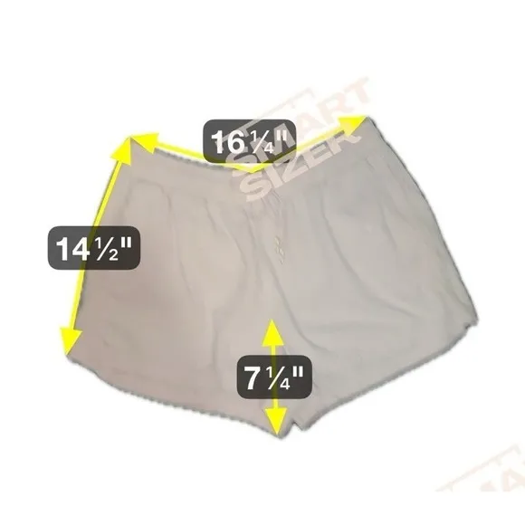 GAP Women XL Utility Pull-On Drawstring Linen Purple Shorts Casual Summer Lounge - Image 12