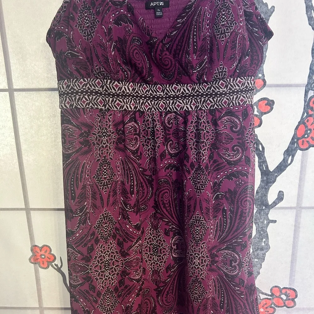 Apt 9 Mini or KneelengthSundress with Adjustable Straps - Image 5