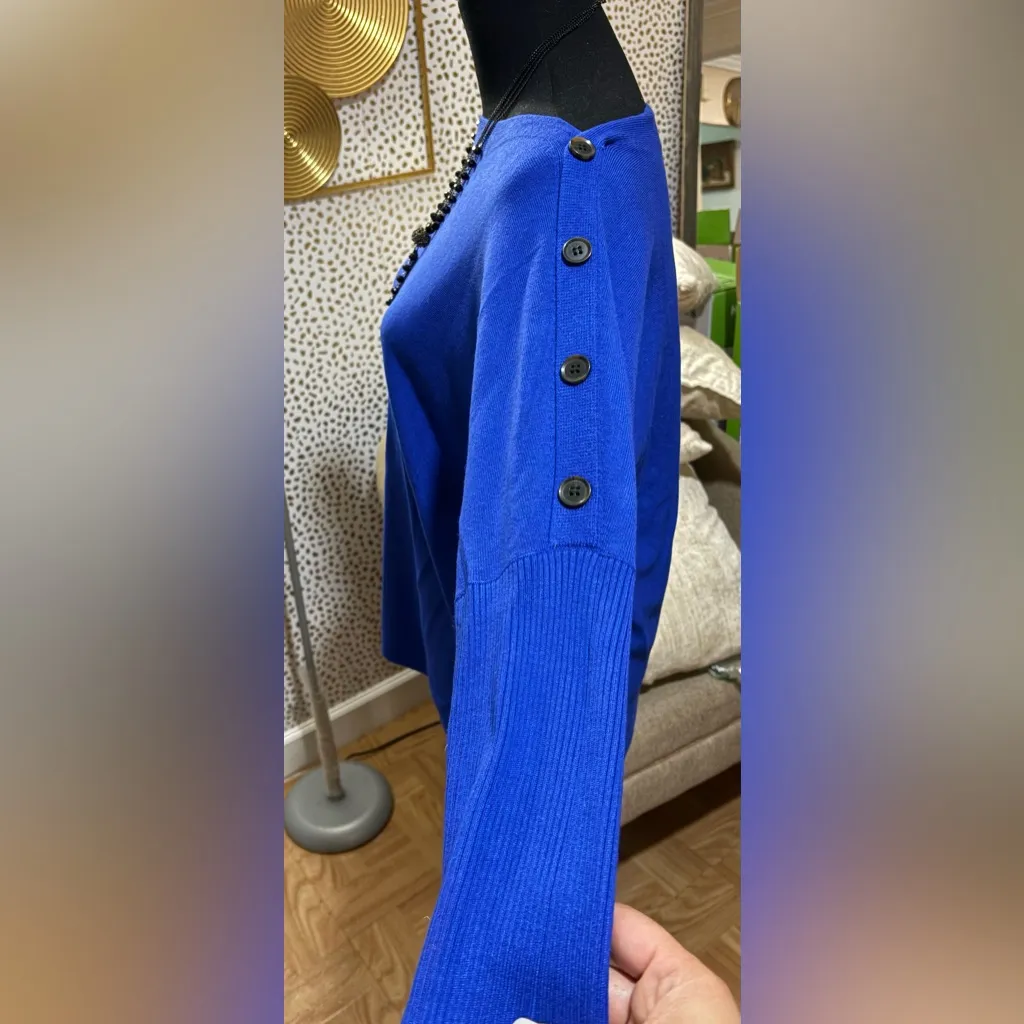 Cable & Gauge Vibrant Blue Tunic - Image 4