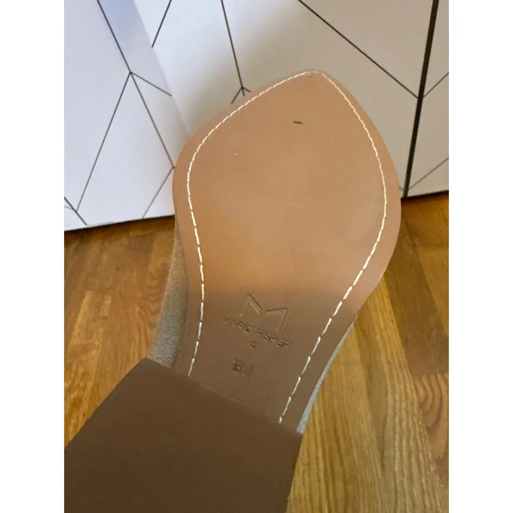 Marc Fisher Women’s 13 Matter Block Heel Suede Tan Walnut Boot Ankle Boots - Image 10