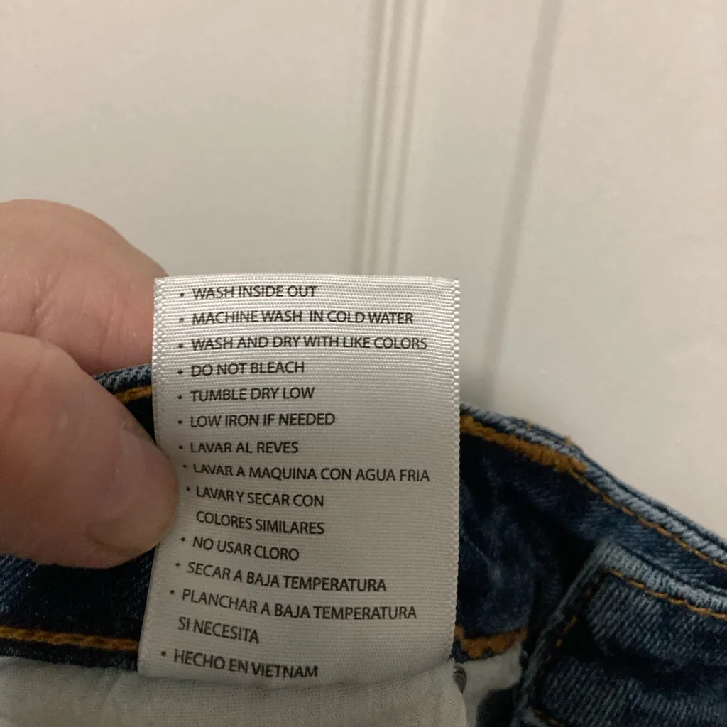 Kancan Medium Wash High Rise Distressed Denim Jeans - Image 5