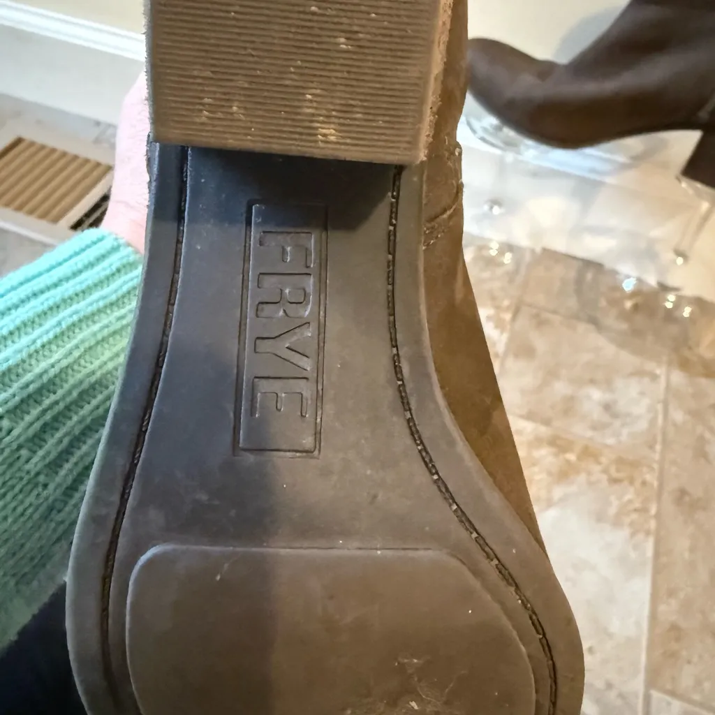 Frye | Judith Brown Leather Ankle Boots - Image 9