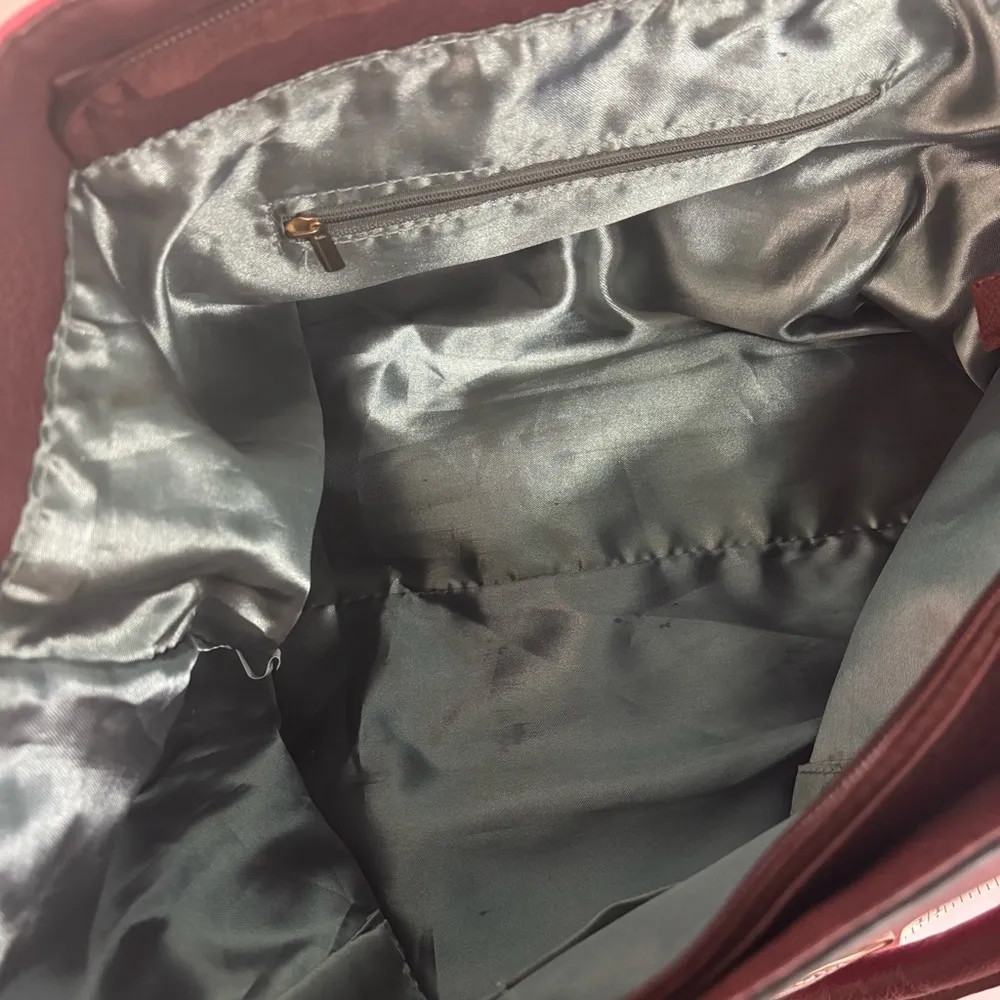 Large Pink Tote HandBag Purse - Image 9