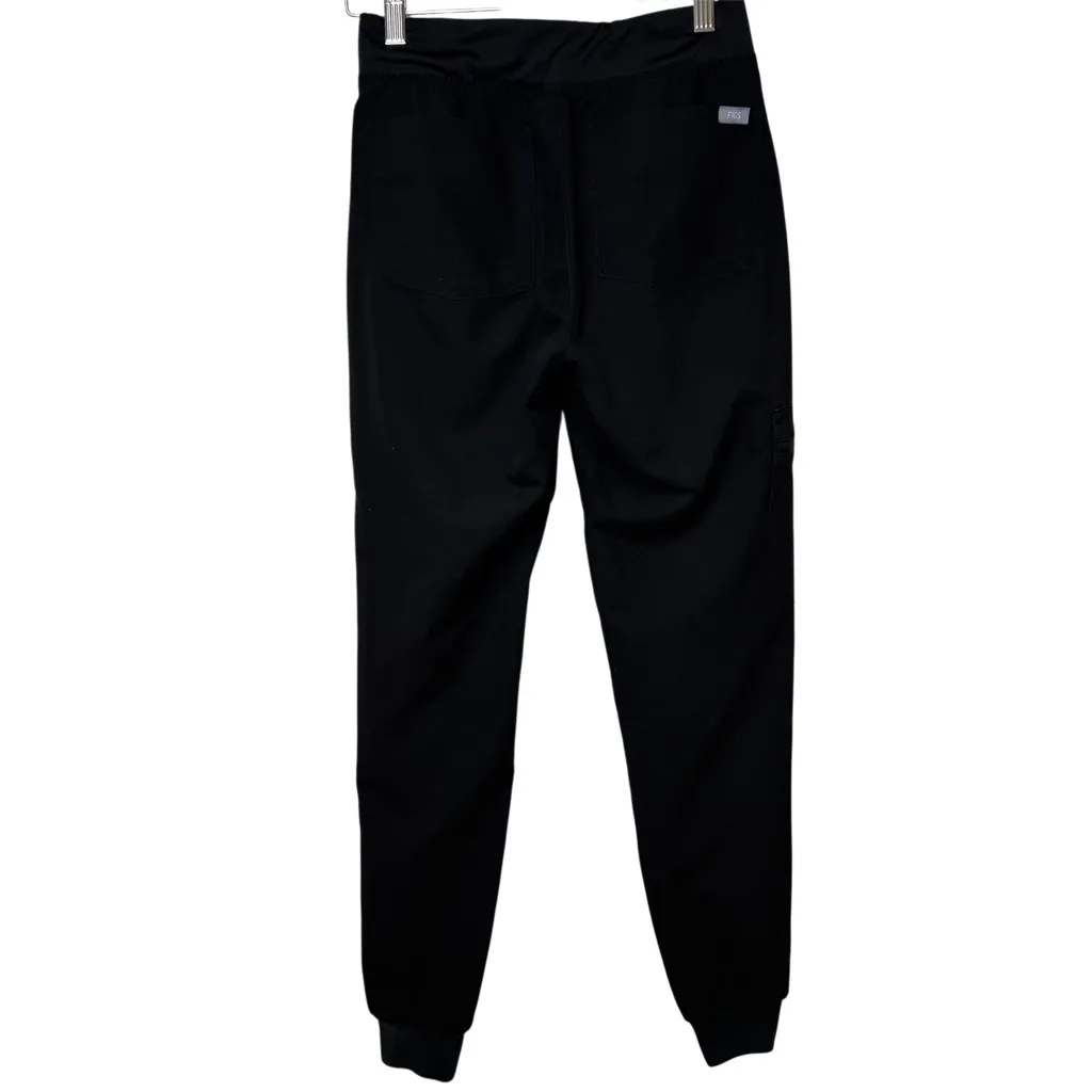 Figs Zamora Jogger Scrub Pants Black Size XXS Technical Medical Nursing Uniform - Image 2