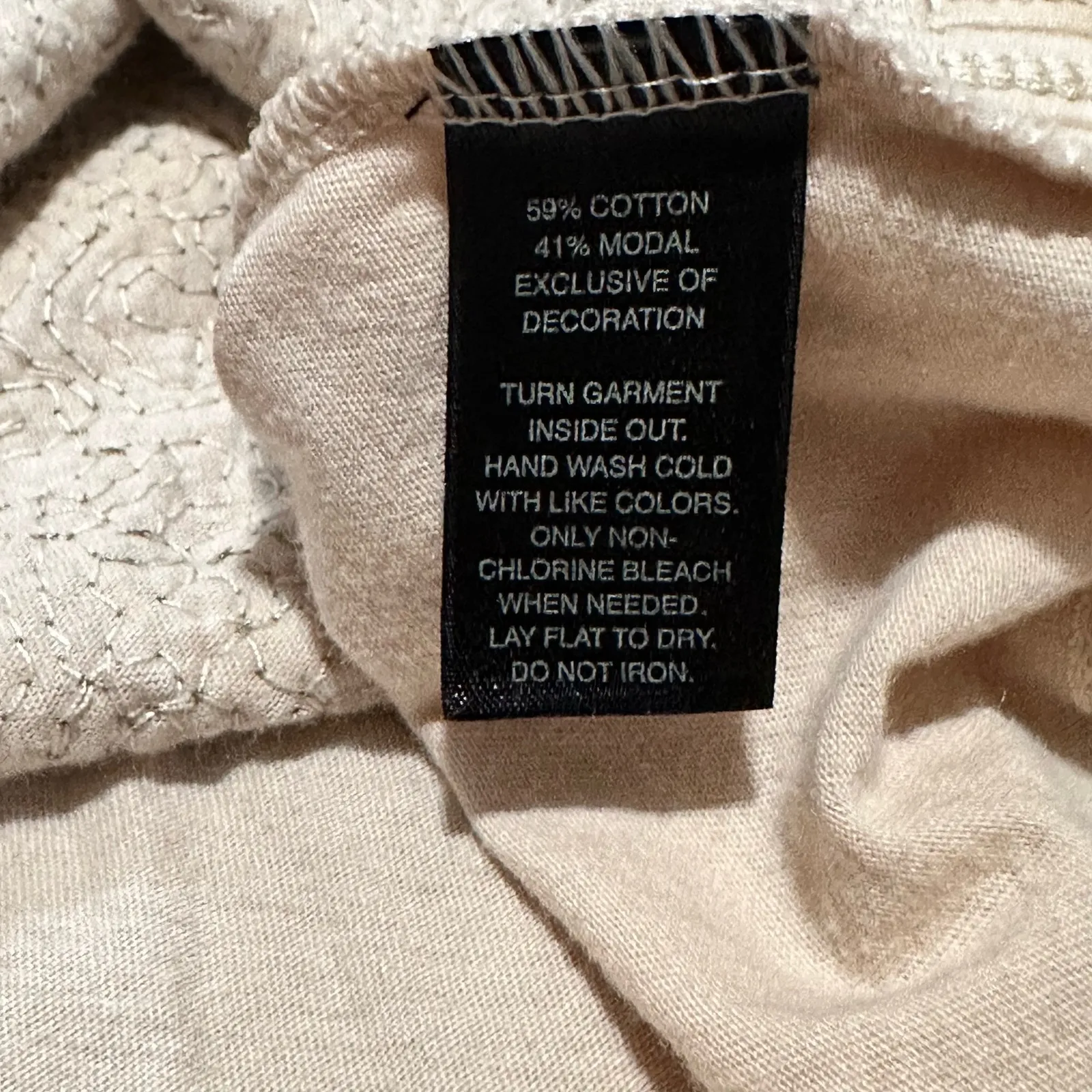 WHBM Gold Sequin Sleeveless Top Scoop Neck Womens M Tan Stretch Bling Tank - Image 4