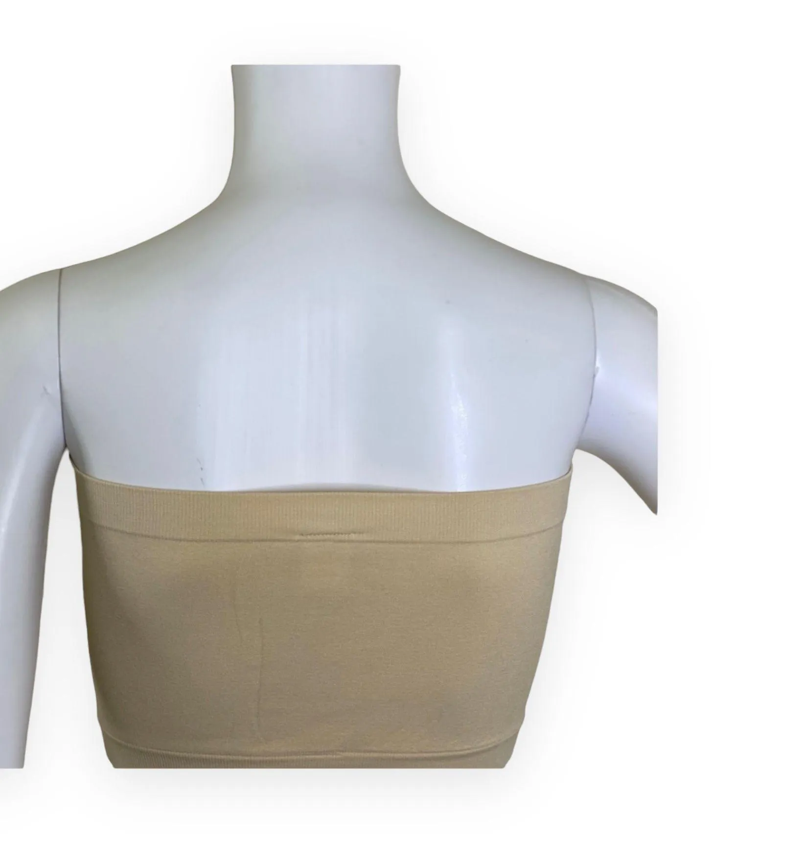 Bandeau Top (Nude) Tan - Image 2