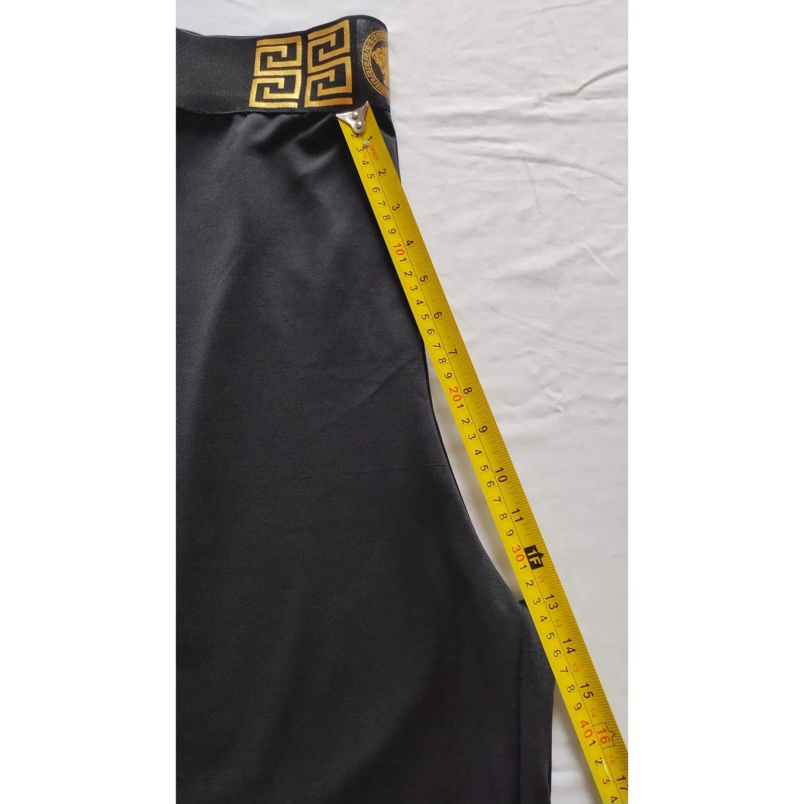 Unbranded High Waist Wide Leg Pants for Women Size L Black Size L - Image 8