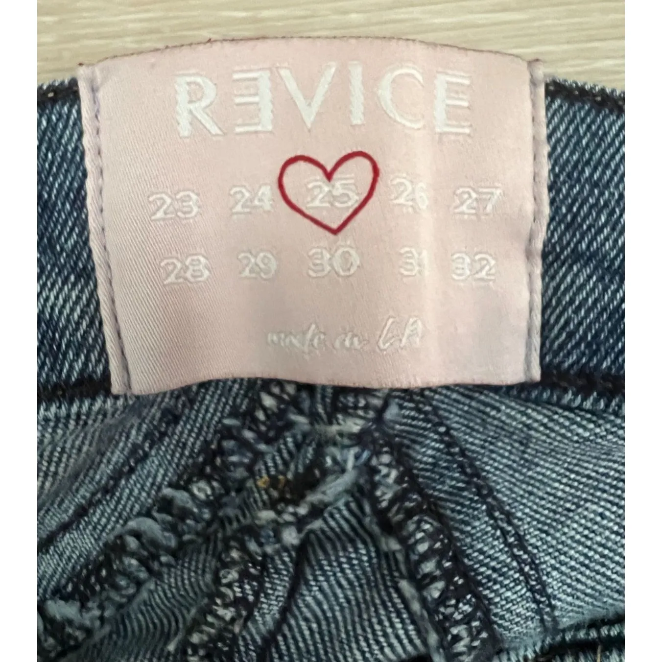 REVICE Star Skinny High Rise Jeans Women’s Size 25 with Front Seam - Image 10