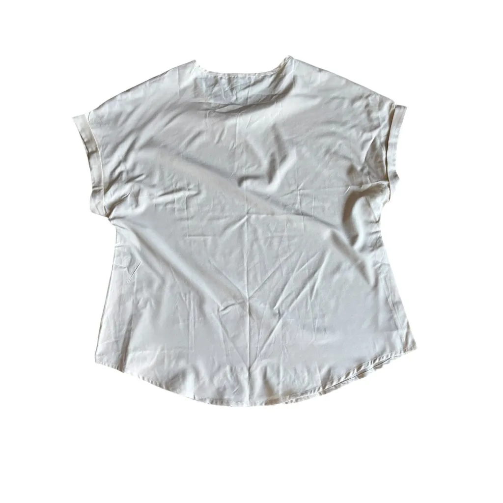 Shein Curve Womens Tan Blouse - Image 6