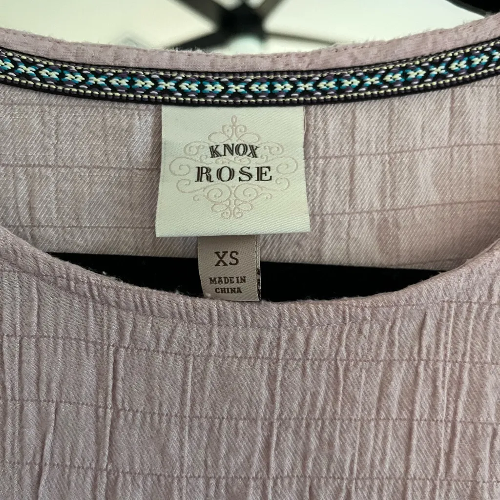 Knox Rose Light pink Textured dress - Image 3