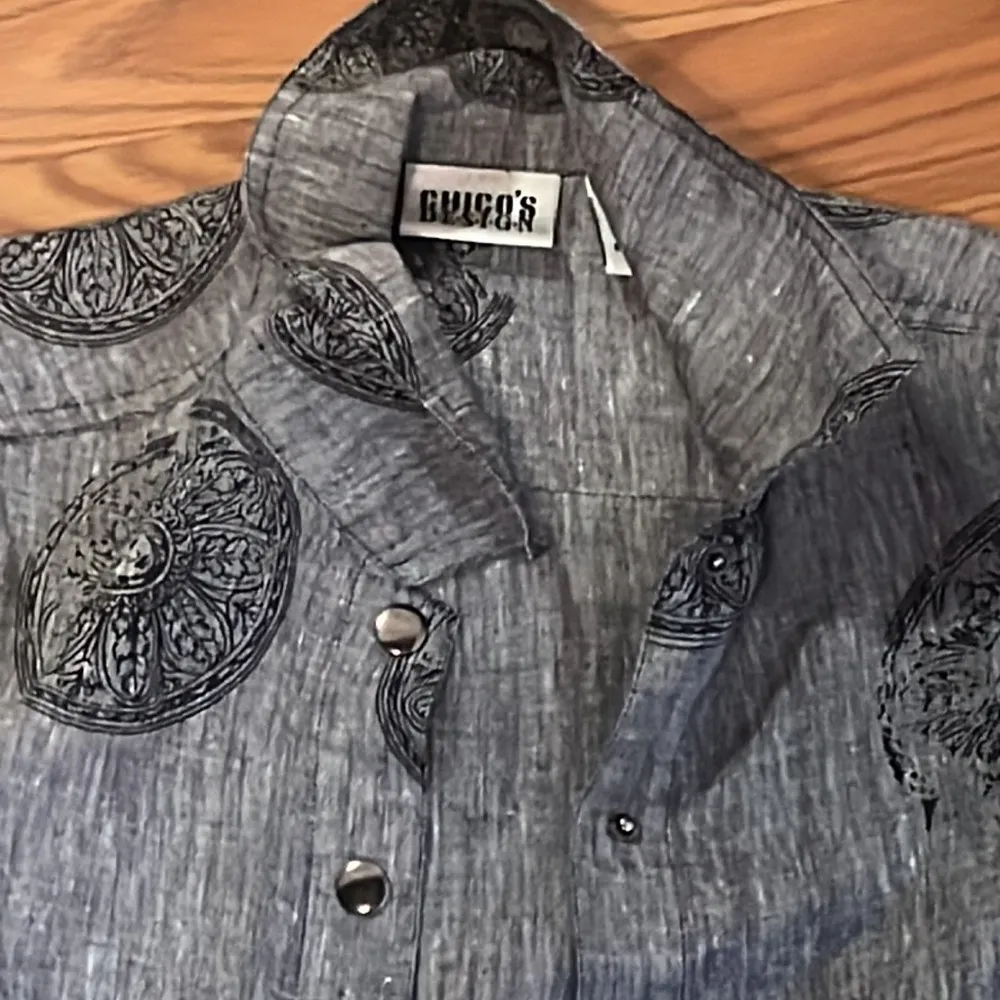 Chico’s lightweight career jacket. Size 1. Black and grey - Image 2