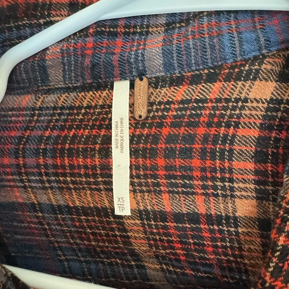 Free People Plaid Button-Up Dress - Image 2