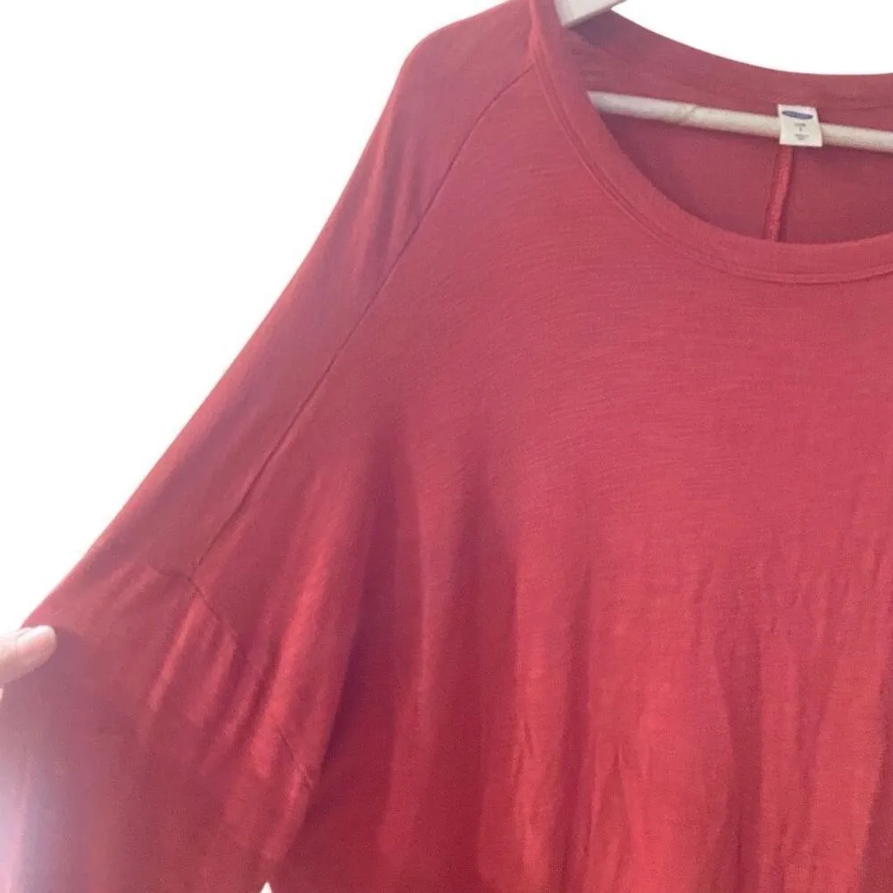 Old navy luxe large long sleeve red - Image 5