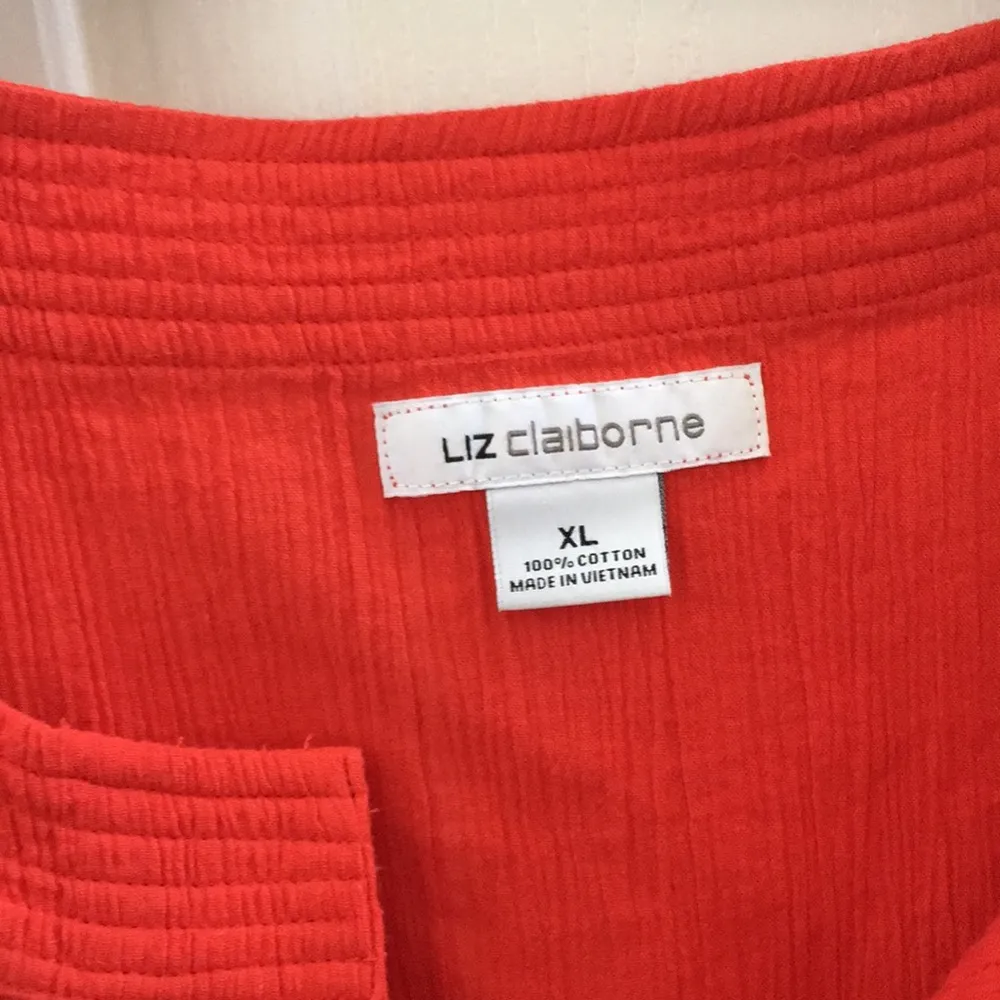 FINAL MARKDOWN Ladies Liz Claiborne sleeveless tunic xl - Image 4