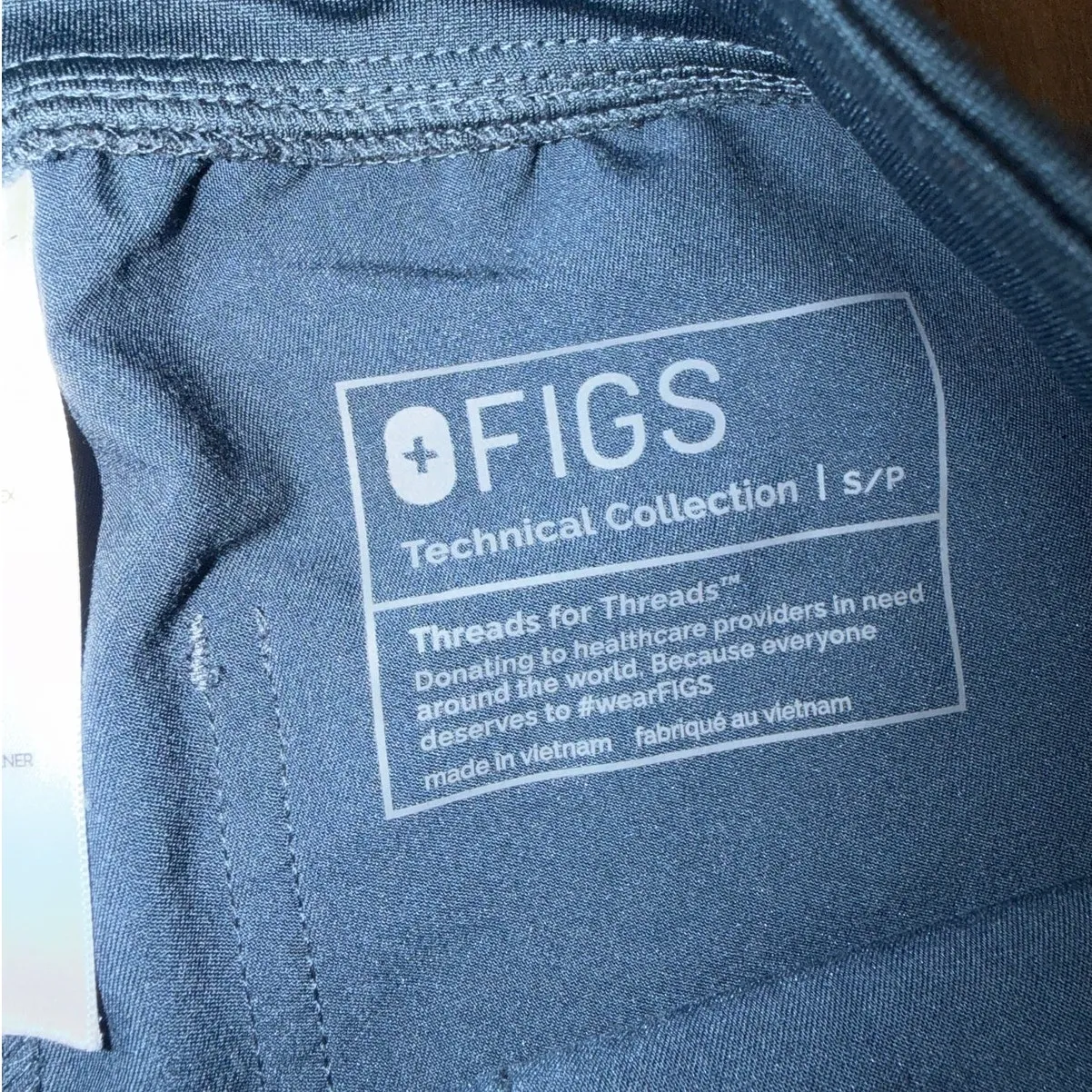 Figs Dark Harbor High Waisted Yola Skinny Scrub Pants Size Small/P - Image 4