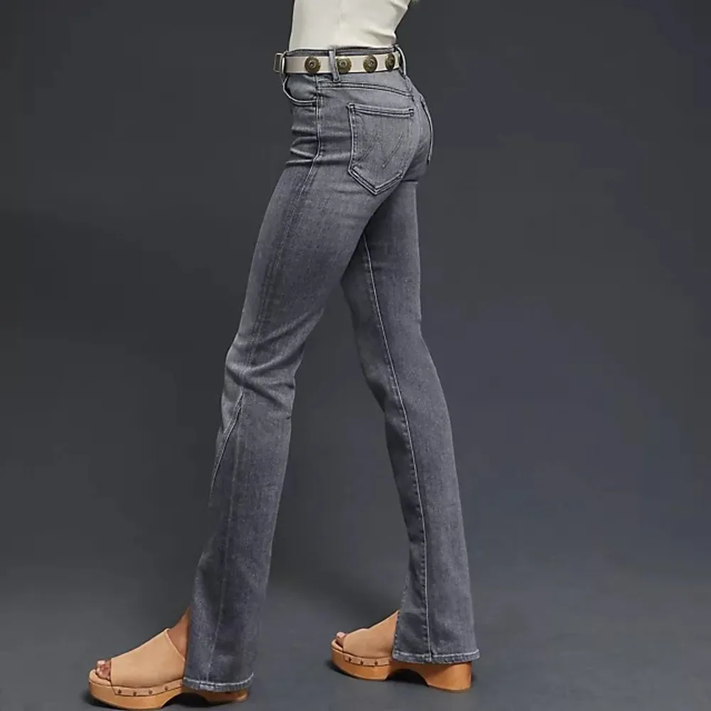 MOTHER The Rascal Sliced Up Heel Jean - Image 3