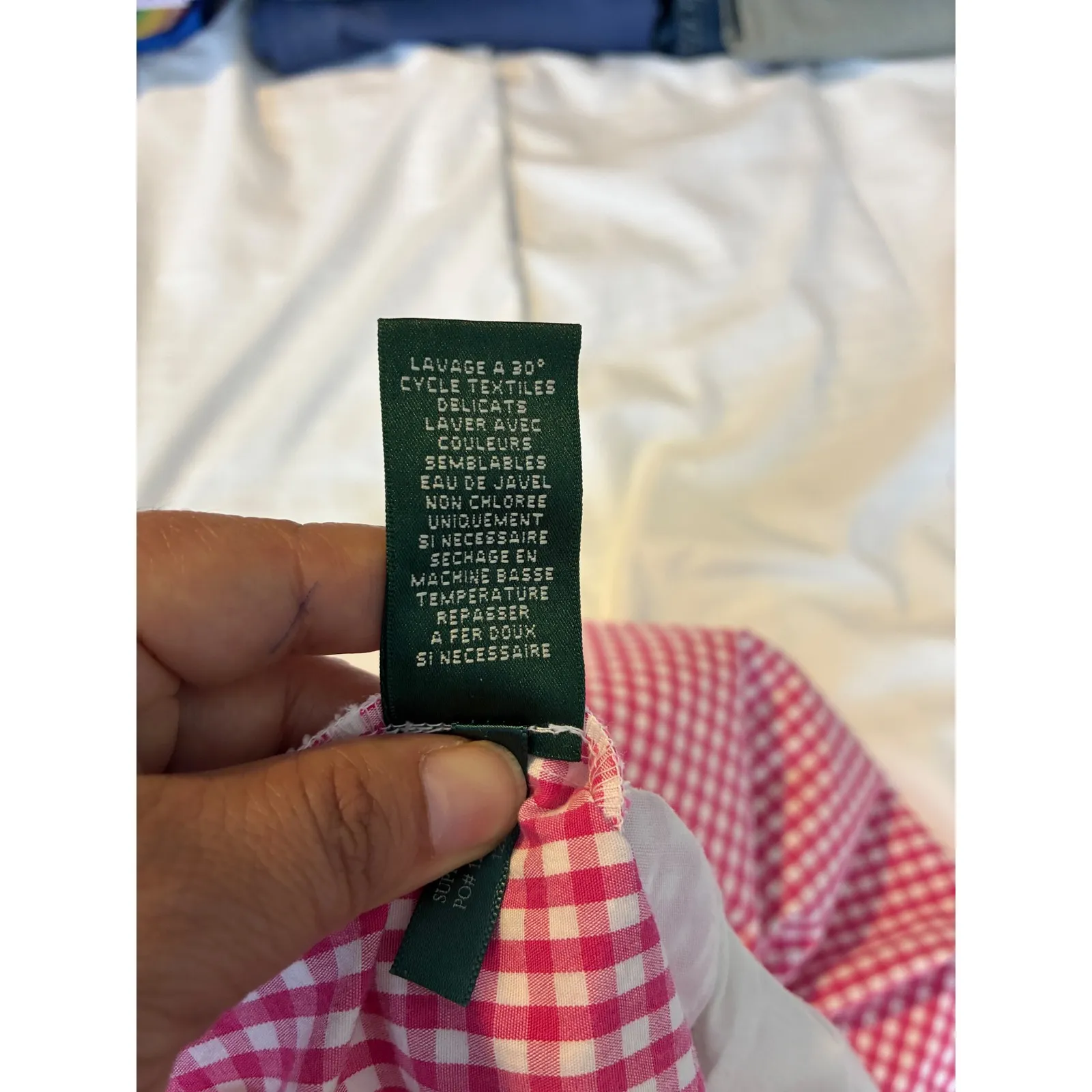 Lauren Active Ralph‎ Lauren Gingham Golf Shorts Pink White Size 8 - Image 5